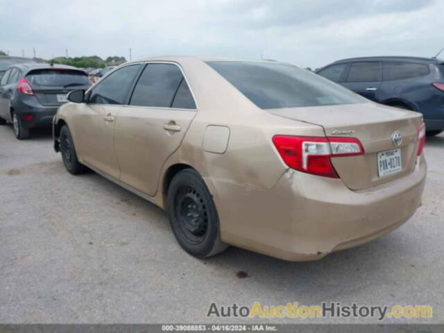 TOYOTA CAMRY LE, 4T1BF1FK9CU030922