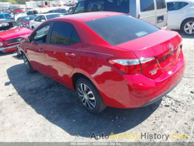 TOYOTA COROLLA LE, 2T1BURHE0FC403587