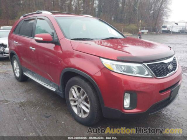 KIA SORENTO LX, 5XYKT4A61EG448436