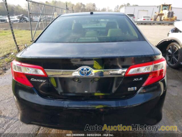 TOYOTA CAMRY HYBRID XLE, 4T1BD1FK3DU079248