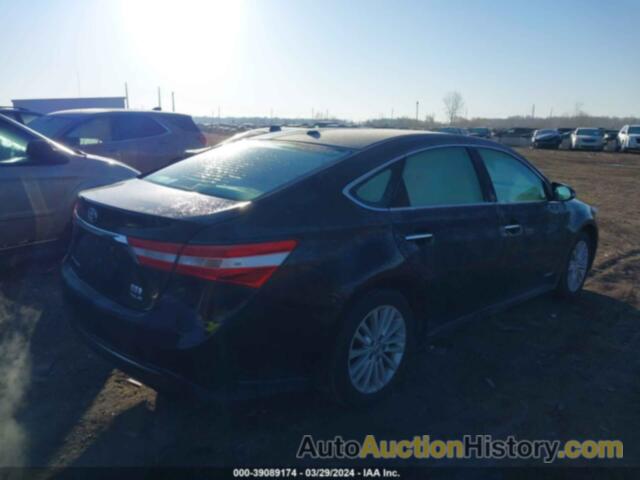 TOYOTA AVALON HYBRID XLE TOURING, 4T1BD1EB3EU026472