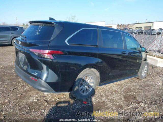 TOYOTA SIENNA LE, 5TDKRKEC0NS108040