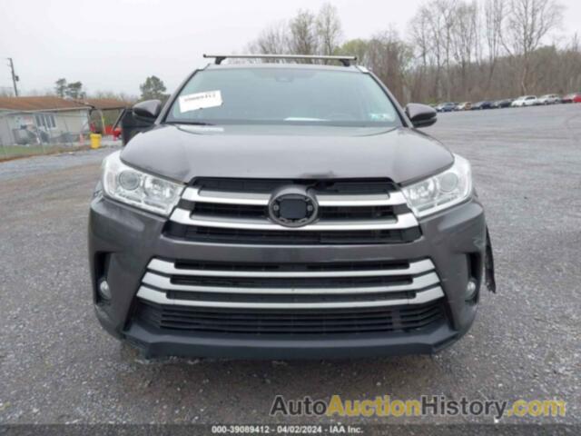 TOYOTA HIGHLANDER XLE, 5TDJZRFH3KS735731