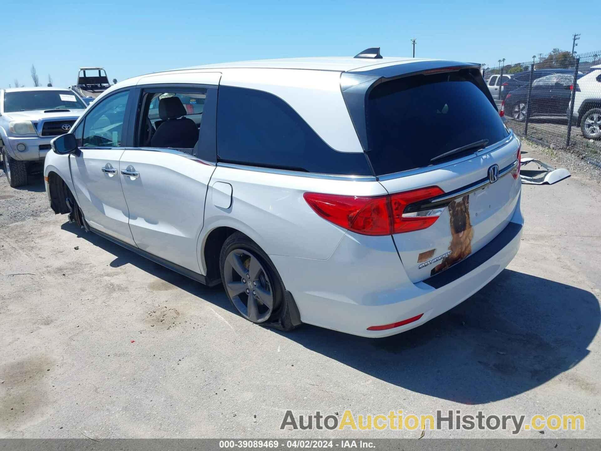 HONDA ODYSSEY EX, 5FNRL6H51MB032884