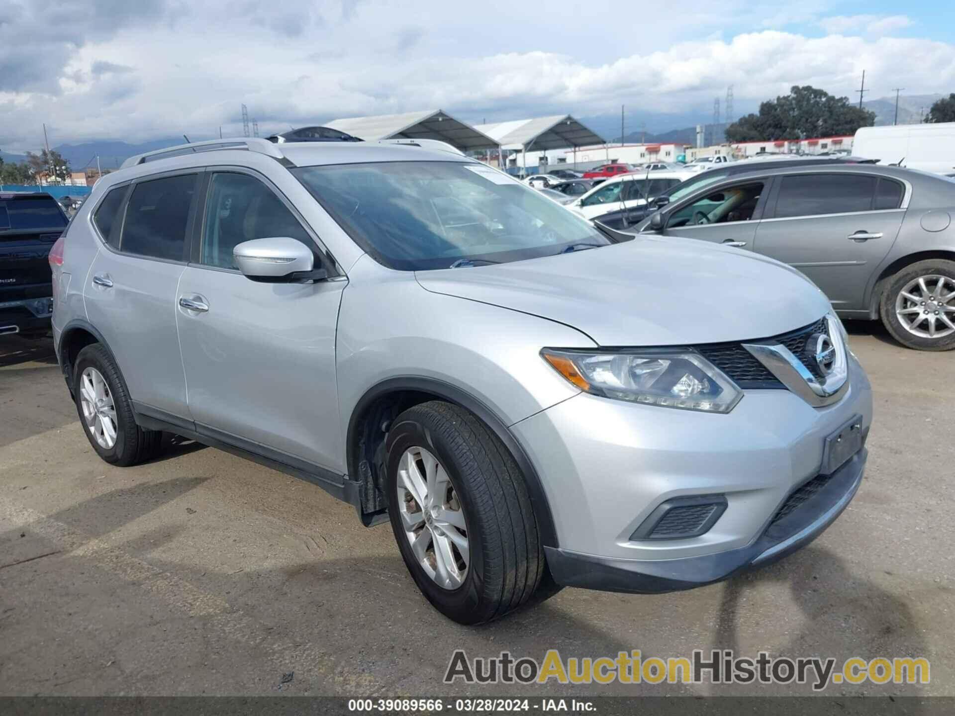 NISSAN ROGUE SV, KNMAT2MT1FP561612