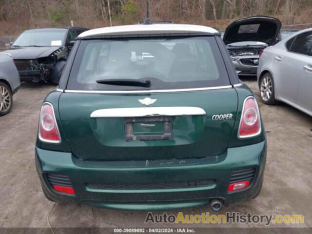 MINI COOPER, WMWSU3C55CT185720