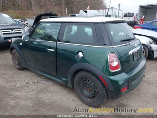 MINI COOPER, WMWSU3C55CT185720