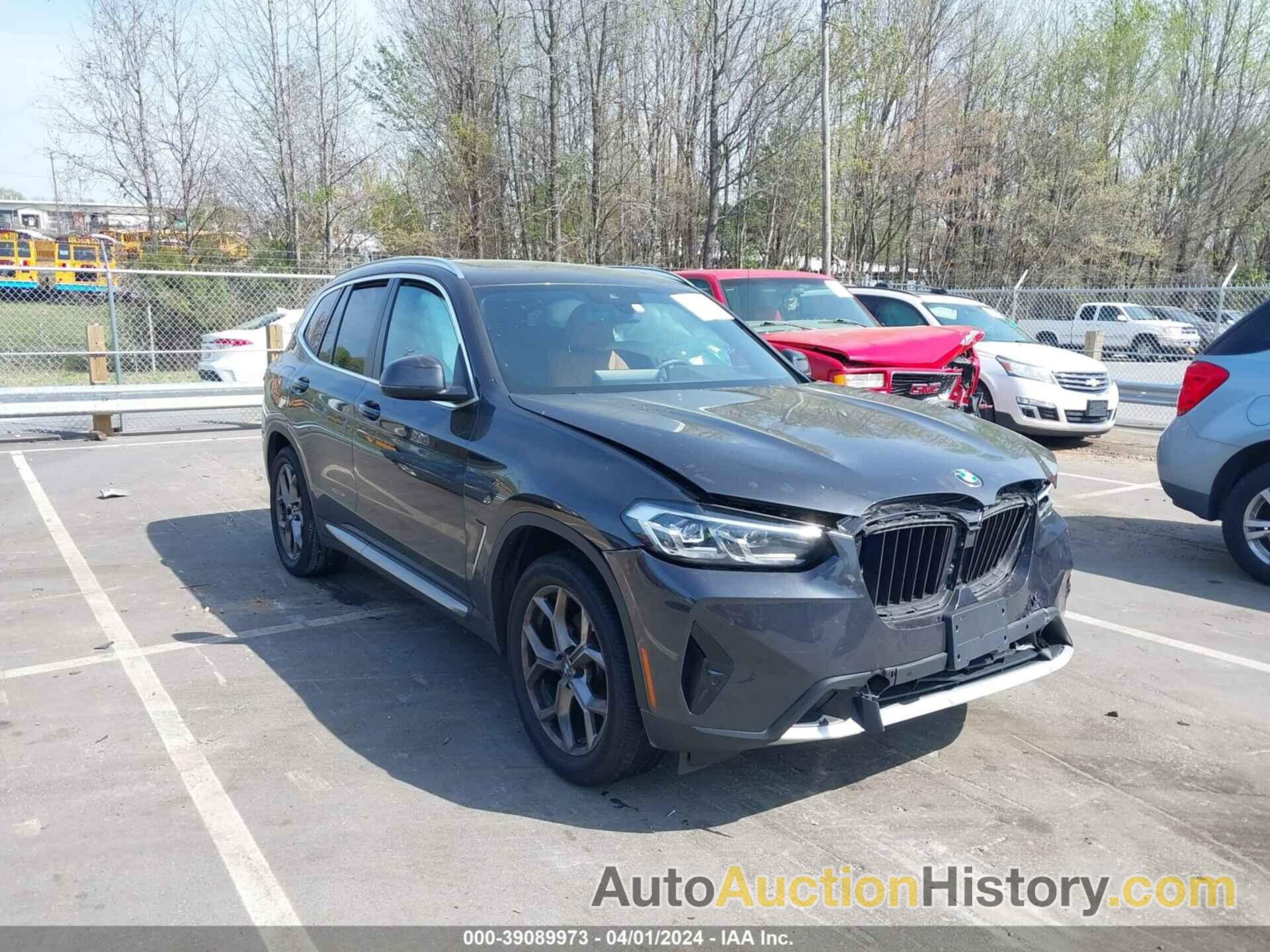 BMW X3 SDRIVE30I, 5UX43DP00N9K69364