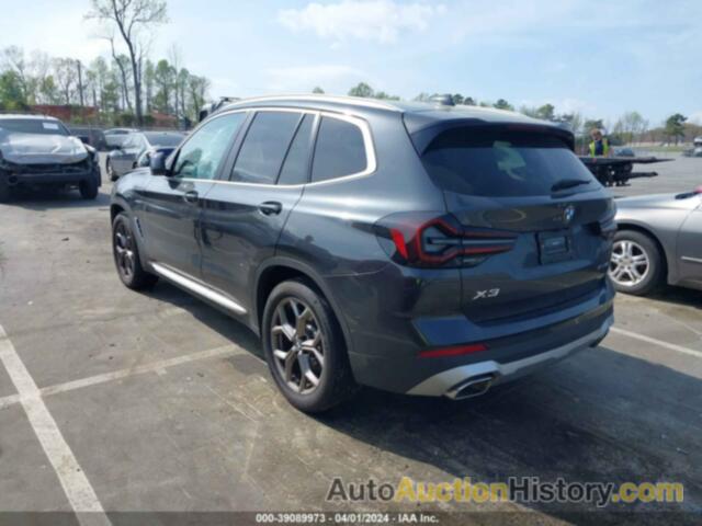 BMW X3 SDRIVE30I, 5UX43DP00N9K69364