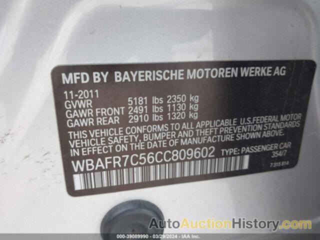 BMW 535 I, WBAFR7C56CC809602