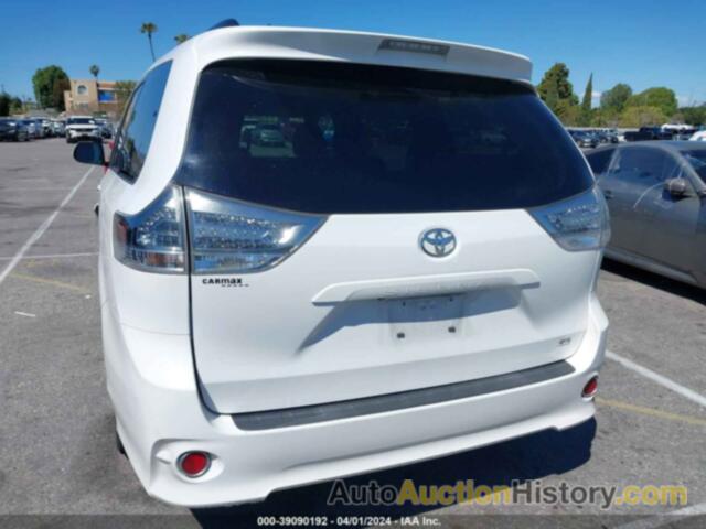 TOYOTA SIENNA SE 8 PASSENGER, 5TDXZ3DC3HS808443