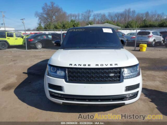 LAND ROVER RANGE ROVER 5.0L V8 SUPERCHARGED, SALGS2TF5FA220556