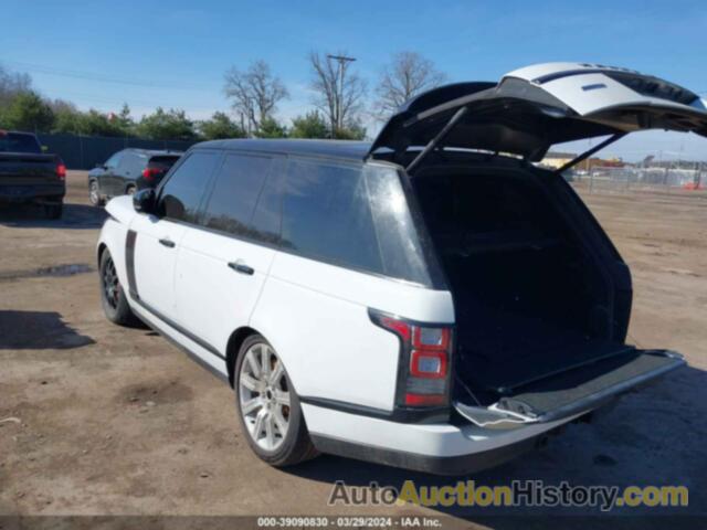 LAND ROVER RANGE ROVER 5.0L V8 SUPERCHARGED, SALGS2TF5FA220556