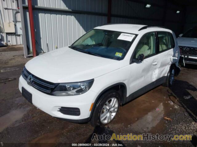 VOLKSWAGEN TIGUAN 2.0T S, WVGBV7AX7HK001494