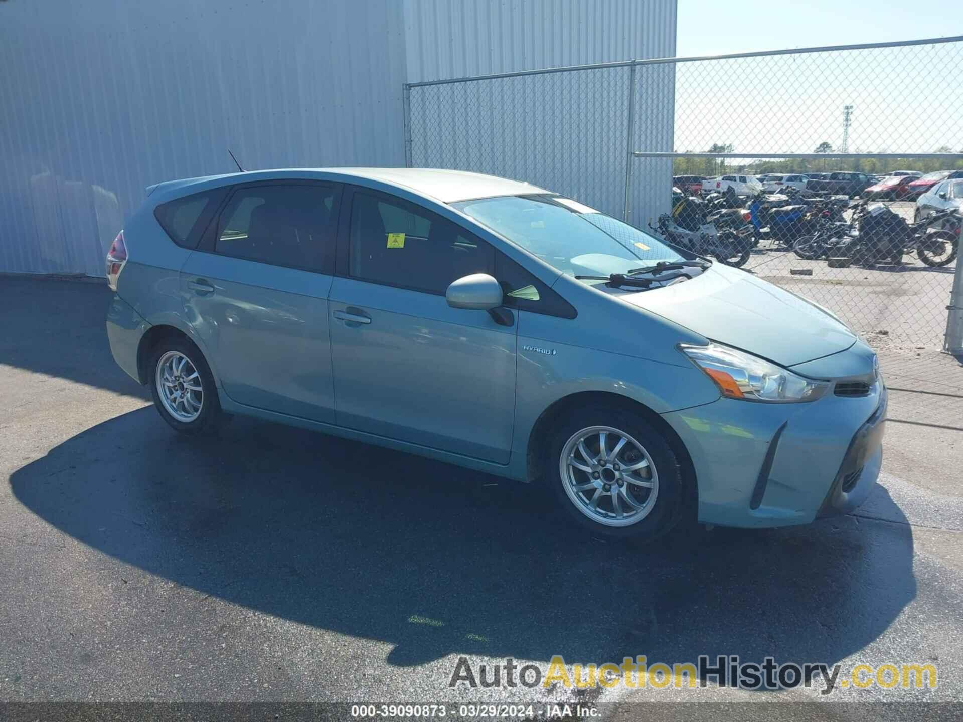 TOYOTA PRIUS V TWO, JTDZN3EU2FJ039519