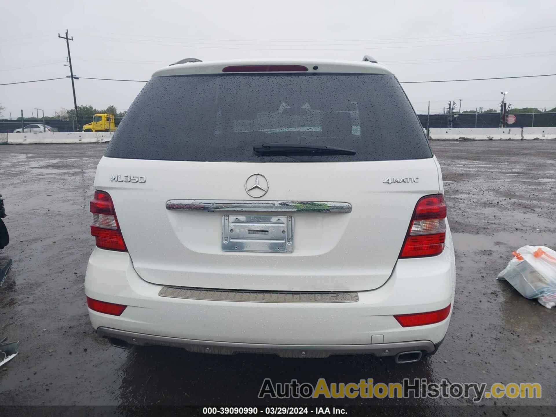 MERCEDES-BENZ ML 350 4MATIC, 4JGBB8GB4AA543853