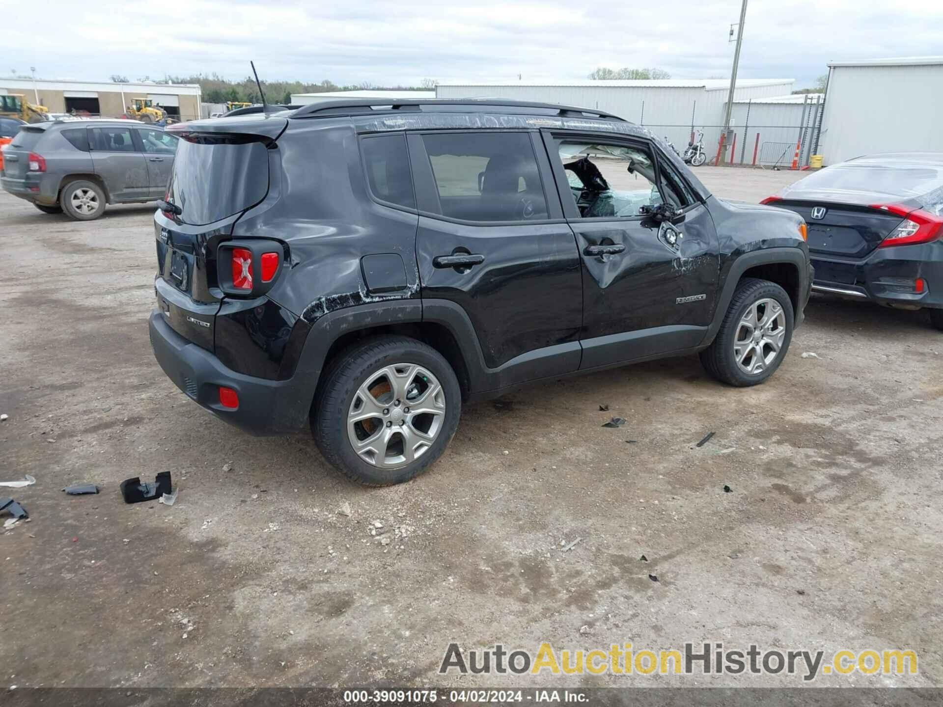 JEEP RENEGADE LIMITED, ZACNJDD12PPP27722