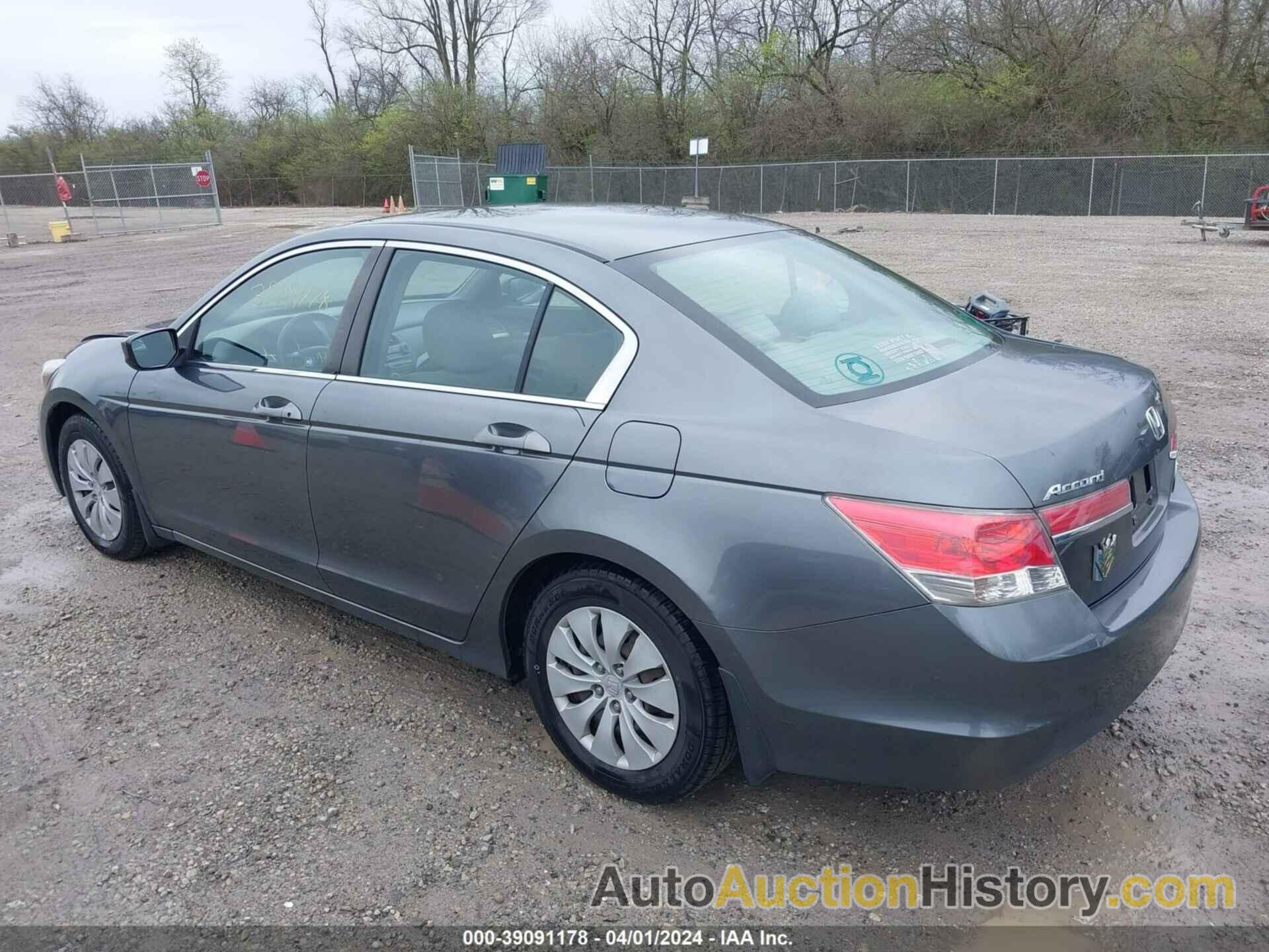 HONDA ACCORD 2.4 LX, 1HGCP2F37BA032075