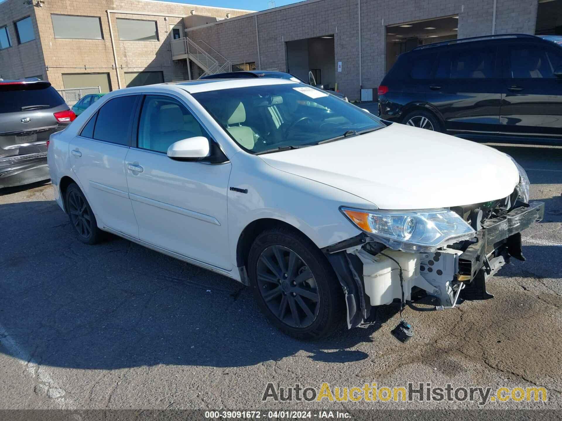 TOYOTA CAMRY HYBRID XLE, 4T1BD1FK4DU090842