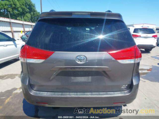 TOYOTA SIENNA XLE 7 PASSENGER, 5TDDK3DC6DS061809