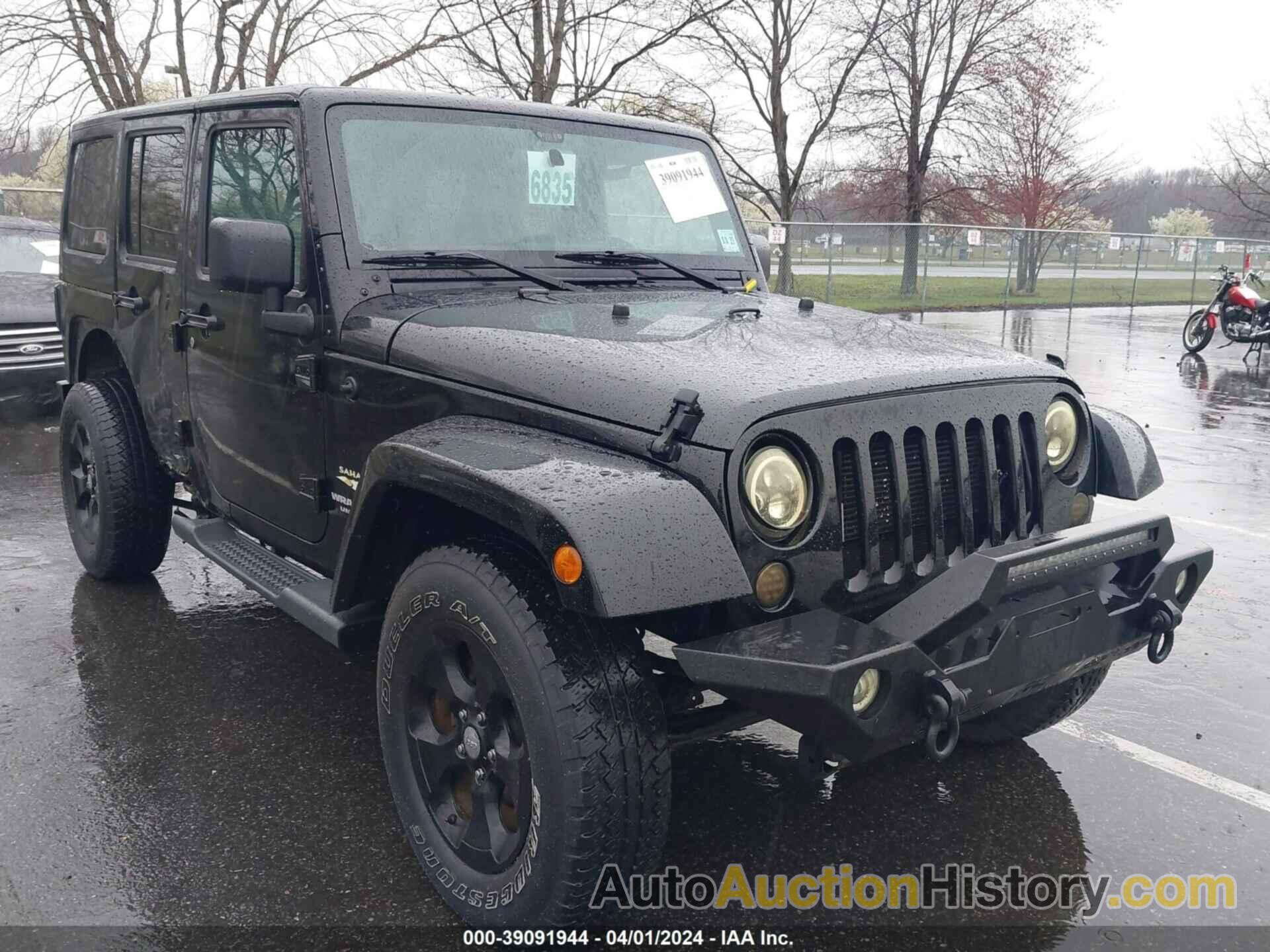 JEEP WRANGLER UNLIMITED SAHARA, 1C4BJWEG5FL514769