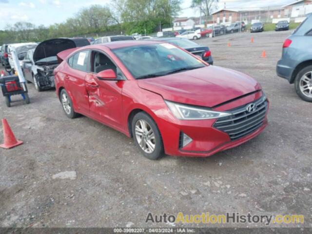 HYUNDAI ELANTRA SEL, 5NPD84LF4KH409514