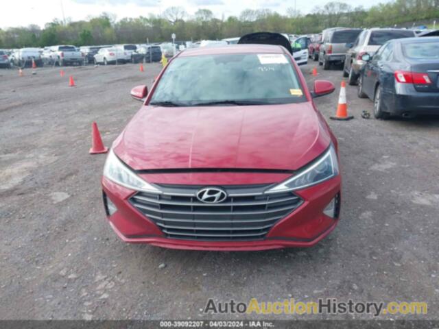 HYUNDAI ELANTRA SEL, 5NPD84LF4KH409514