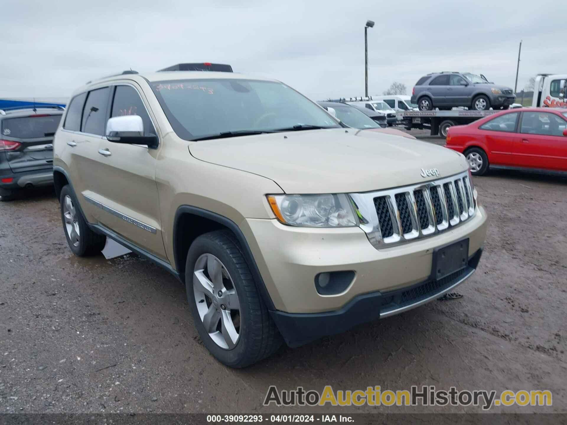 JEEP GRAND CHEROKEE OVERLAND, 1J4RR6GT5BC603988