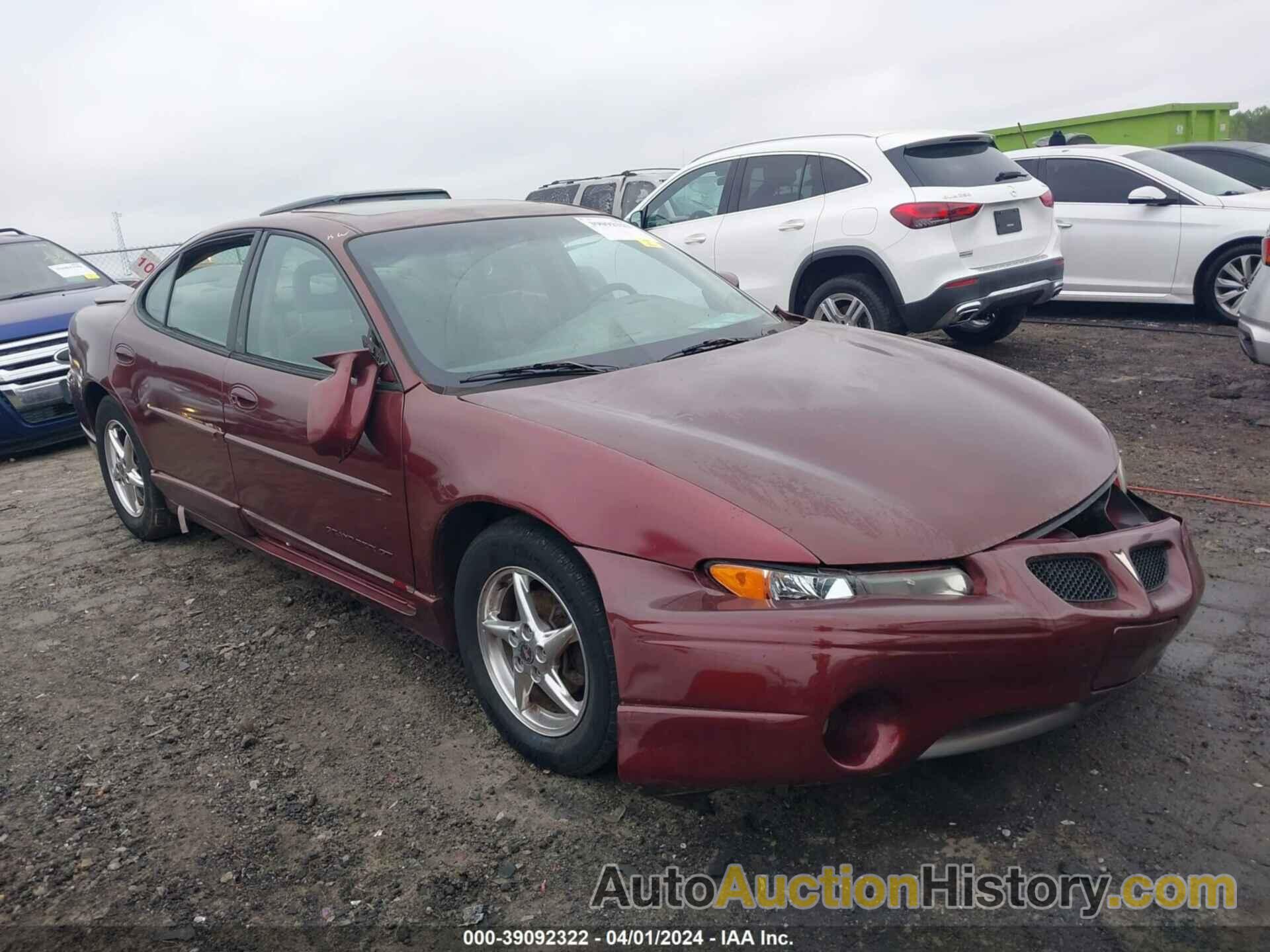 PONTIAC GRAND PRIX GT, 1G2WP52K3YF321884