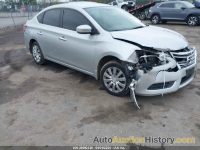 NISSAN SENTRA S, 3N1AB7AP0FY259110