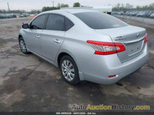 NISSAN SENTRA S, 3N1AB7AP0FY259110