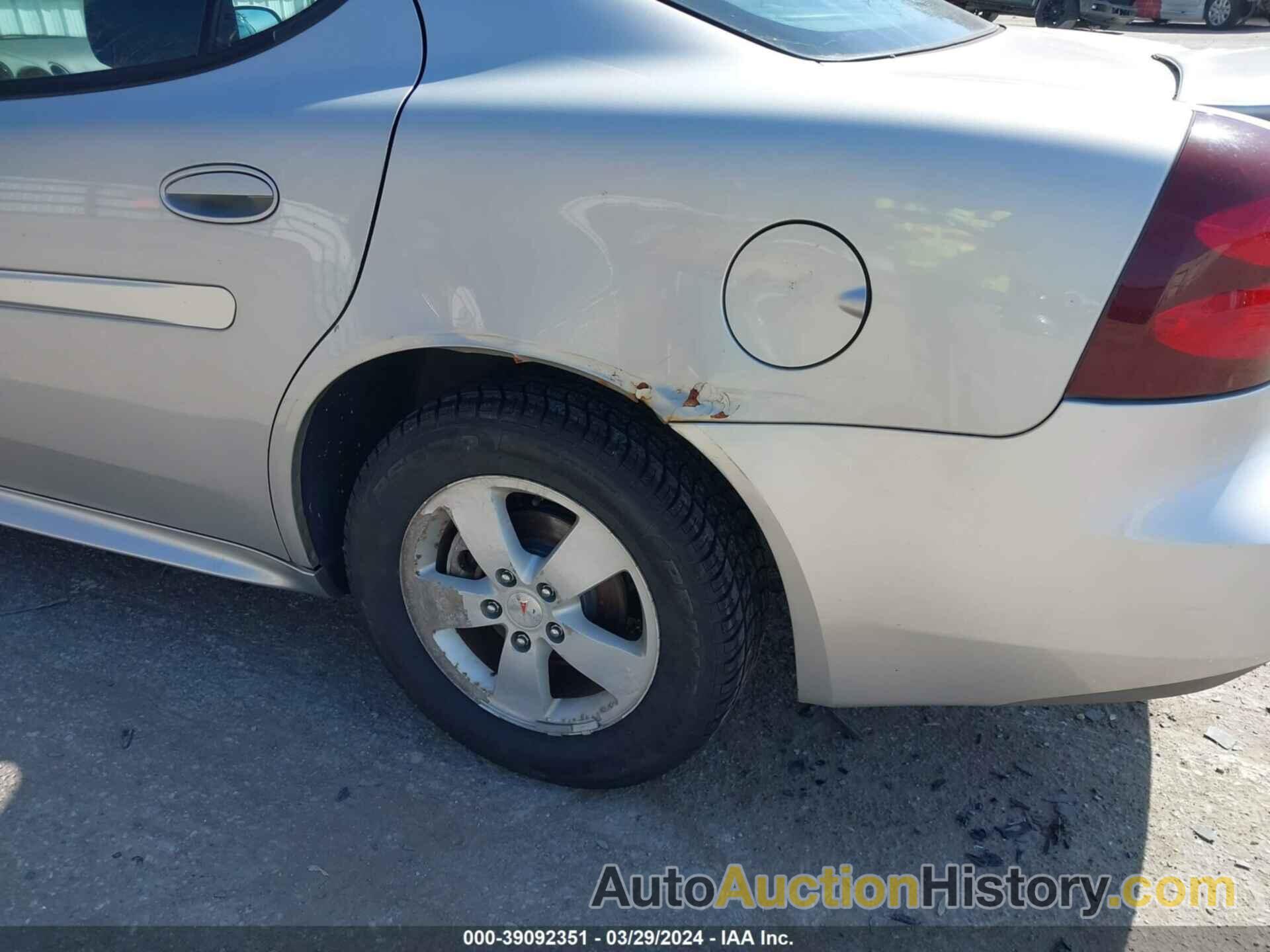 PONTIAC GRAND PRIX, 2G2WP552071158483