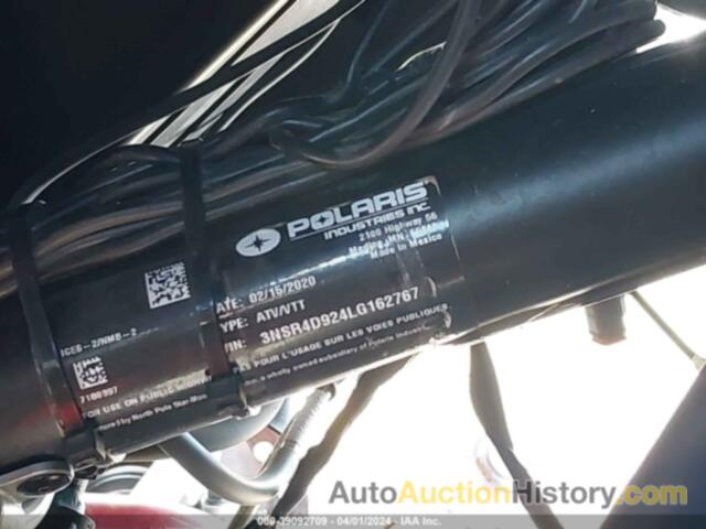 POLARIS RZR PRO XP 4 ULTIMATE, 3NSR4D924LG162767