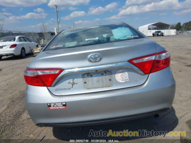 TOYOTA CAMRY LE, 4T4BF1FK6GR578064