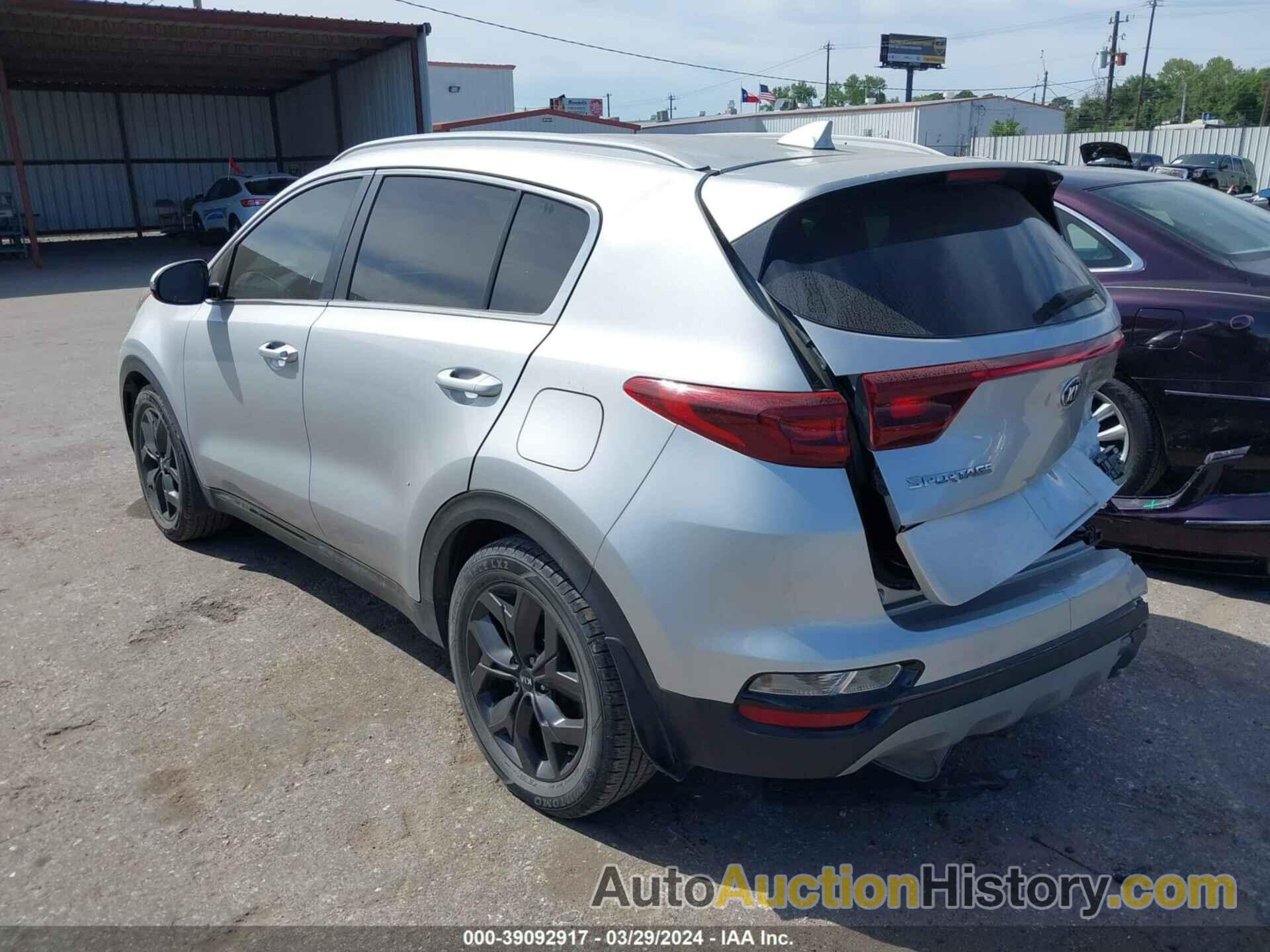 KIA SPORTAGE S, KNDP63AC7L7654836