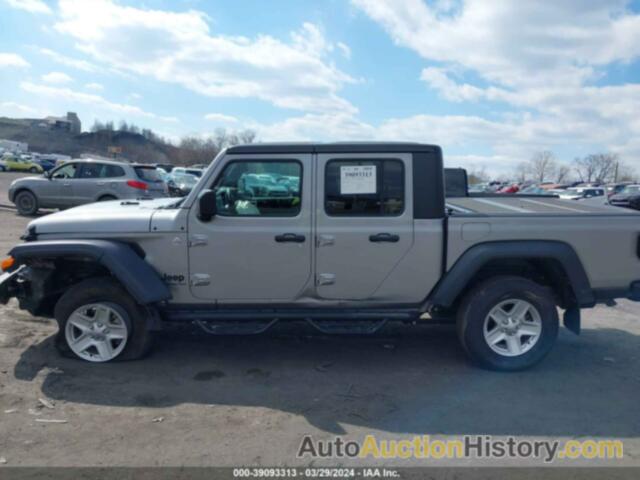 JEEP GLADIATOR SPORT S 4X4, 1C6HJTAG9LL146937