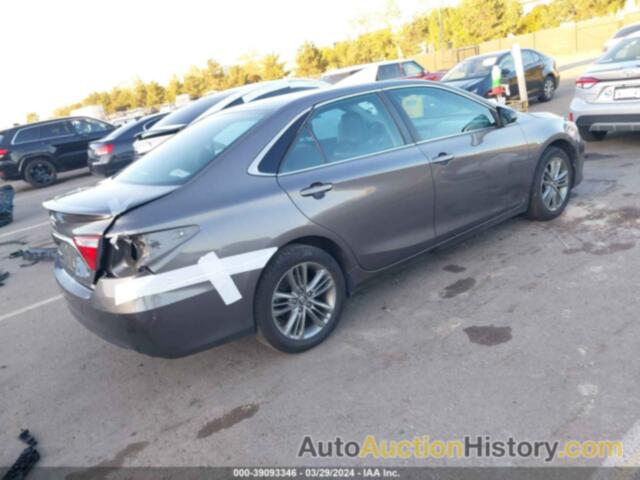 TOYOTA CAMRY SE, 4T1BF1FK9HU640441