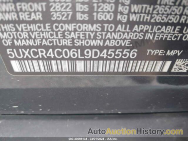 BMW X5 SDRIVE 40I, 5UXCR4C06L9D45556