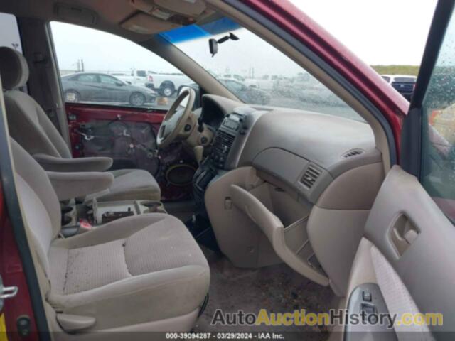 TOYOTA SIENNA LE, 5TDZA23C86S404109