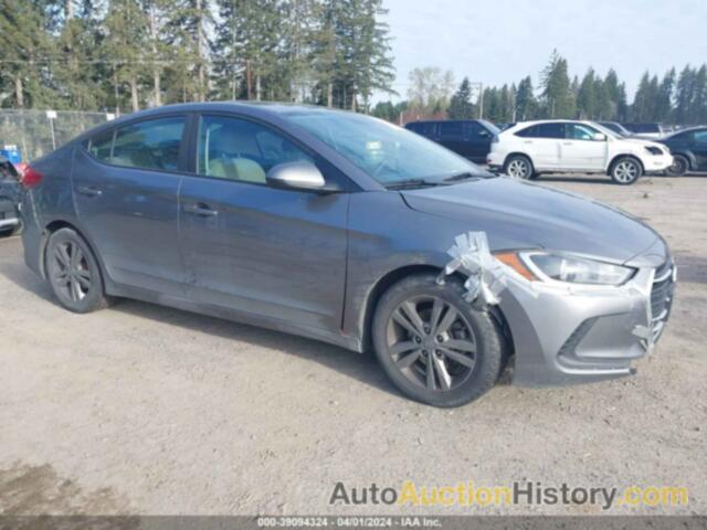 HYUNDAI ELANTRA SEL, 5NPD84LF4JH306060