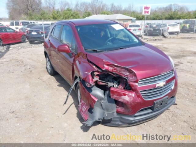 CHEVROLET TRAX 1LS, 3GNCJKSBXGL275108