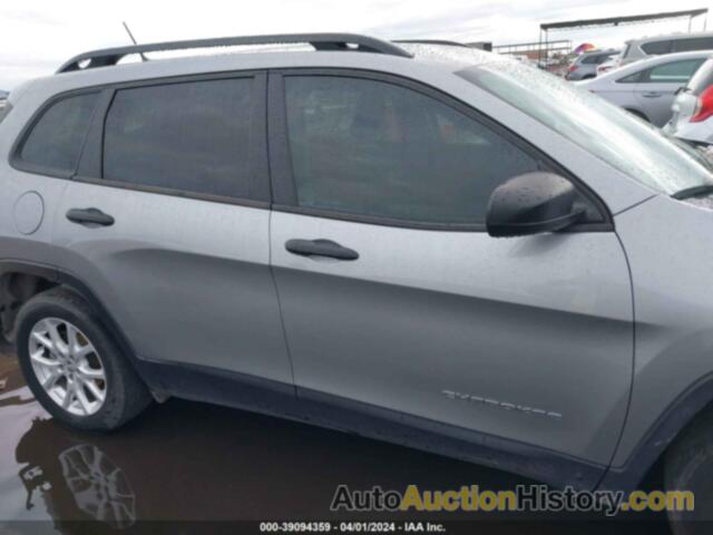 JEEP CHEROKEE SPORT, 1C4PJLAB4GW190244