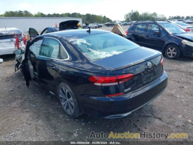 VOLKSWAGEN PASSAT 2.0T SEL, 1VWCA7A39LC013163