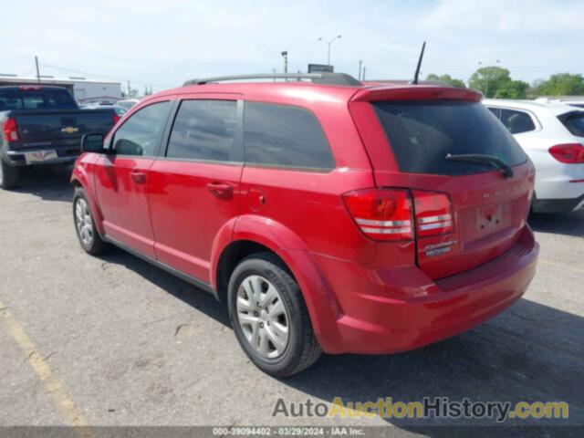 DODGE JOURNEY SE VALUE PACKAGE, 3C4PDCAB8KT746707