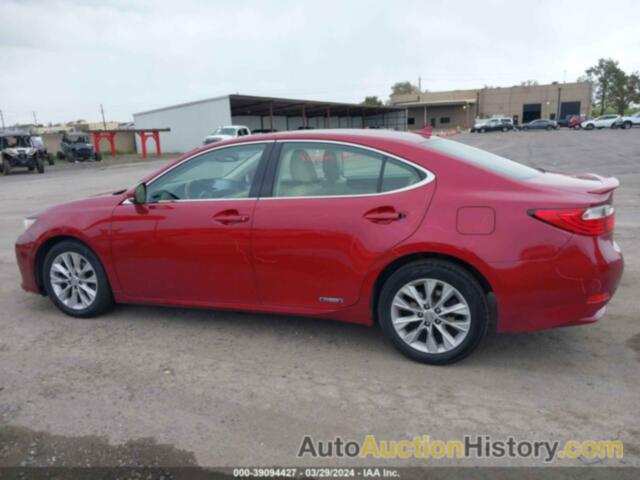 LEXUS ES 300H, JTHBW1GG2D2012188