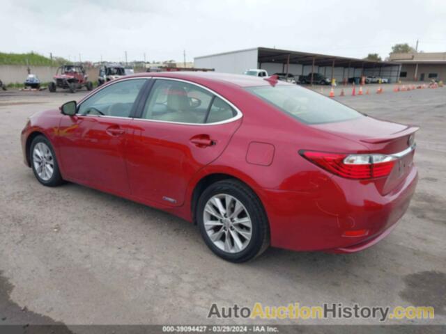 LEXUS ES 300H, JTHBW1GG2D2012188