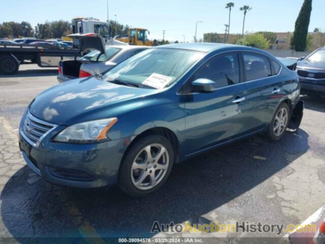 NISSAN SENTRA SV, 3N1AB7APXFY307177