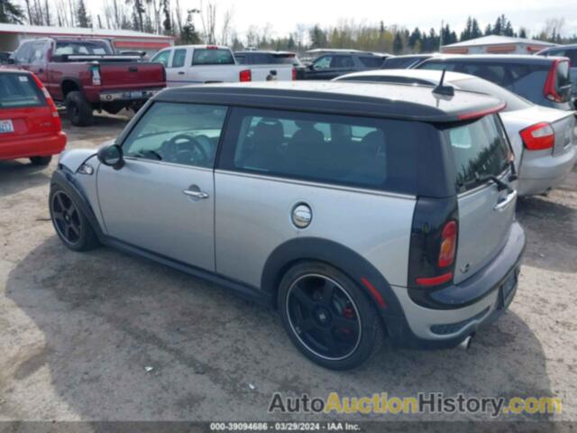 MINI COOPER S CLUBMAN, WMWMM33568TP87395