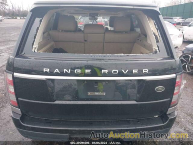 LAND ROVER RANGE ROVER 3.0L V6 SUPERCHARGED, SALGR2FV5HA340424