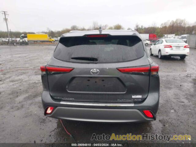 TOYOTA HIGHLANDER PLATINUM, 5TDKDRBH0PS518220